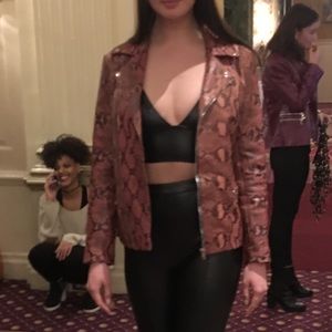 Python jacket 100% real new